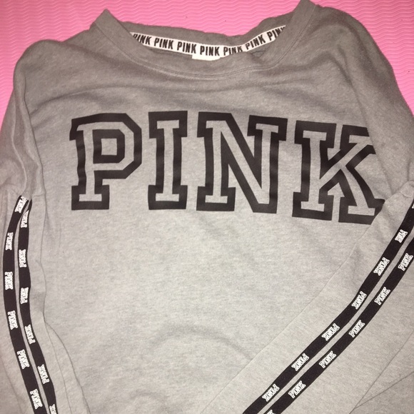 PINK Victoria's Secret Sweaters - Victoria’s Secret Pink gray sweatshirt